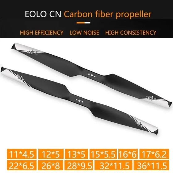 SUNNYSKY EOLO CN High Efficiency Propeller Carbon Fiber Composite 1145 1350 1555 Sizes for Multi-Rotor UAVs Plastic Material